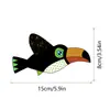 Hmz028-062Pegatinas de Pared de Animales Pájaros de Madera Transfronterizos Decoración del Hogar Sala de Estar Dormitorio Pegatinas de Pared de Señal de Madera