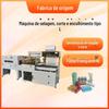Máquina automática de selagem e corte em forma de L, máquina de embalagem retrátil em forma de L, máquina de filme retrátil de laminação totalmente automática, máquina termoplástica