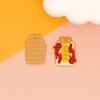Cientos de Accesorios para Joyería DIY, Dijes Colgantes de Bendición Estilo Chino con Aceite de Aleación, Materiales Hechos a Mano