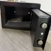 Pequeña caja fuerte electrónica con contraseña para uso doméstico y de oficina, caja fuerte antirrobo, mini caja de almacenamiento para montar en la pared, venta al por mayor