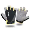 Guantes de montar para hombres y mujeres adultos, guantes para pesca deportiva al aire libre, fitness, antideslizantes, con dedos para pantalla táctil expuestos, para conducir, protección solar, guantes de silicona
