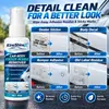 KineShineX Removedor de Residuos de Calcomanías para Coche Elimina Rápidamente Residuos de Calcomanías de Coche, Pegatinas y Tiras Decorativas