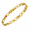 Pulsera Magnética de Energía Desmontable con Forma de Corazón Hueco Transfronteriza Set de Anillo de Pulsera Corazón Magnético Venta al por Mayor