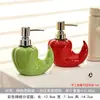 Botellas de Cerámica para Jabón de Manos de Chile de Alta Calidad al por Mayor, Gel de Ducha para Baño, Botellas Vacías de Tipo Prensa para Detergente de Lavandería, Botellas Reutilizables