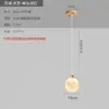 [Personalizado] Lustre Pendente Único Moderno Minimalista Pequeno para Restaurante de Corredor, Luminária para Quarto e Varanda, Luminária de Cabeceira Única Vermelha