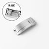 Fivela de relógio de pulso aplicável para pulseira de water ghost preta ditona fivela de relógio de ajuste fino fivela de relógio borboleta de aço inoxidável