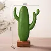Estilo Escandinavo Creativo Cactus de Resina Maceta Adornos Sala de Estar Dormitorio Plantas Planta Verde Falsa Decoración Muebles