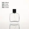 Frascos de vidro para decant de perfume em estoque, frascos de perfume de vidro portáteis, frascos vazios com borrifador pump, frascos de vidro para amostras cosméticas