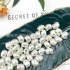 Flor de Rosa Barroca Mixta Perla de Imitación Lazo Concha Cuentas de Calabaza Funda para Teléfono DIY Decoración de Collares Hechos a Mano