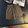 Shorts de Punto Inclinados Estilo Old Money para Hombre, Ropa de Verano para Exteriores, Pantalones Elegantes de Retazos a Cuadros, Shorts Deportivos Casuales de Longitud Media