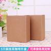 En stock Paquete de 5 Cajas de Empaque de Café de Oreja Colgante Caja Exterior de Café Cartón de Café de Oreja Colgante Impresión a Color Imprimible