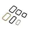 Fabricante de Hebillas Cuadradas de Alambre de Hierro, Hebillas de Marco Cuadrado Metálico para Correas de Bolsos, y Hebillas Cuadradas Galvanizadas Negras para Correas de Bolsos y Ropa