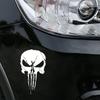Calcomanías para coche nuevo color calcomanías pequeñas calavera Capó calcomanías para coche puerta lateral Punisher comercio exterior