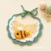 Baberos de Moda para Mascotas Accesorios para Gatos y Perros Collar Decoración de Cuello Moderna y Linda Suministros para Baberos Decoración