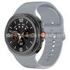 Adequado para Samsung Galaxy Watch 8 Pulseira de Silicone Oficial com Padrão Ondulado 8 Pulseira de Substituição Costurada