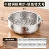 Estufa para preparar té para acampar al aire libre, parrilla para barbacoa, estante multifuncional para barbacoa en casa, fogata, estufa de calefacción, olla para la salud, estufa para preparar té