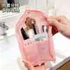 Necessaire de viagem, bolsa de armazenamento vertical, bolsa portátil à prova d'água para armazenamento de cosméticos de hotel, armazenamento de escova de dentes