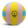 Golty Gvm-1005A No. 5 Pzas Material de PVC Costura de Precisión Cosido a Máquina Voleibol