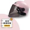 Casco para coche eléctrico adulto pintura de dibujos animados conejo espacial con lámpara reflectora coche de batería casco de verano venta al por mayor de fábrica