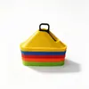 Disco marcador triangular, placa marcadora, obstáculo, equipo de entrenamiento de fútbol, marcador triangular, equipo de entrenamiento sensorial