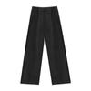 Love and Nancy Trece Líneas Estilo Invierno Algodón Puro Más Terciopelo Cálido Pierna Recta Más Fácil de Combinar Pana Pantalones Casuales para Mujer 41287