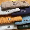 Conjunto de Shorts de Manga Corta de Algodón y Lino de Verano para Niños, Bebé, Color Puro, Doble Capa de Gasa de Algodón, Estilo Chino, Traje Holgado de Dos Piezas