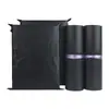 Bolsa Express de Retorno de Bajo Voltaje TPV Negra Ligera Impermeable y a Prueba de Humedad para Prendas de Vestir Especial para Logística