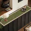 Tapete de Mesa Estilo Francês Vintage, Toalha de Mesa para Sapateira, À Prova d'Água e de Óleo, Sensação de Luxo Leve e de Alta Qualidade, Tapete Protetor para Bancada de Gabinete de TV