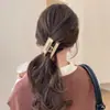 Color Café con Leche Estilo Ins Pinza de Tiburón Grande Accesorios de Cabello de Gama Alta para Mujeres Pasador Mate Pasador Lindo Venta al por Mayor