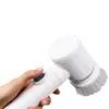 Escova de Limpeza Elétrica para Cozinha Automática Preguiçosa Doméstica Multifuncional Portátil Escova para Fogão Wok Lavar Louça Artefato de Limpeza