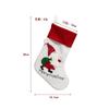 Bolsas de Regalo Navideñas Transfronterizas para Niños, Calcetines Navideños, Bolsas de Dulces Navideños, Decoraciones para Escena de Fiesta, Adornos Colgantes para Árbol de Navidad