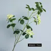 Simulação Ramos Grandes Pano de Seda Guanyinlian Sentido Avançado Decoração de Casa Hotel Paisagem Externa Arranjo de Flores Guanyinlian Flor Artificial