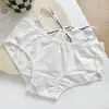 2026 Ano do Cavalo Novo Estilo Esportivo Menina Fofa Roupa Íntima de Algodão, Feminina e Confortável, Cintura Média de Algodão Puro com Faixa de Letras para Mulheres