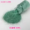 Polvo Dorado con Purpurina de 0.2mm Polvo de Escamas Doradas Fabricante Venta al por Mayor Polvo Destellante Decoración Materiales DIY Polvo de Cristal Brillante 42 Colores Disponibles