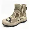 Sapatos de Trabalho Masculinos 2026 com Zíper, Antiderrapantes, Resistentes ao Desgaste, Adequados para Canteiros de Obras, Caminhadas ao Ar Livre, Sapatos de Libertação, Sapatos de Cano Alto
