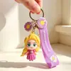 Clásico Anime Blancanieves Frozen Colgante de Mochila Escolar Muñeca Llavero de Coche Llavero de Regalo Lindo