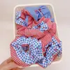 Acessórios para Papelaria de Barraca de Rua Yiwu Loja de 2 Yuan Atacado Scrunchies Florais Retrô Franceses Modernos Elásticos de Cabelo A42