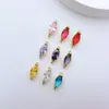 Colgante Doble Chapado Conserva Color Cobre Chapado Colgante Pequeño Accesorios DIY Conector Colgante Arete Pulsera Materiales