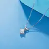 Collar de Plata de Ley 925 de Amazon para Mujer, Accesorio de Cadena para Clavícula, Colgante Estilo Japonés de Moissanita, Collar de Moissanita Estilo Japonés