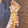 Nuevo llavero colgante de mariposa de ganchillo creativo para bolsos de amigos y llaveros de coche, regalo al por mayor