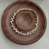 Pulseira Premium de Pérolas Naturais de Água Doce para Mulheres, Novo Modelo 2026, Pérolas Barrocas Rosa-Roxo, Antiperda, Atacado Peça Única