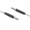 Cable de prueba de potencia de cabeza de plátano 4.0 macho a macho con cabeza de linterna niquelada personalizado por el fabricante