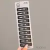 Presilha de Cabelo Minimalista Preta Fosca para Mulheres, Ferramenta para Arrumar o Cabelo na Parte de Trás da Cabeça, Presilha para Franja Lateral, Presilha Bb, Acessório de Cabelo, Grampo