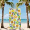 Toalha de Praia para Natação com Estampa Digital Transfronteiriça, Tamanho Grande, Super Absorvente, Não Desbota, Toalha de Banho com Proteção Solar de Microfibra