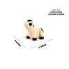 Juguete Popular Transfronterizo Impreso en 3D, Decoración de Micro-Paisaje de Animales Realistas, Figura Articulada Múltiple, Modelo Lindo de Animal Pequeño