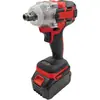 Amoladora Angular Industrial de Grado Industrial Recargable sin Escobillas, Llave de Impacto, Batería de Litio, Juego de Herramientas Eléctricas, Juego de Martillo Eléctrico 4 en 1