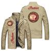 Jaqueta Masculina 2021 Nova Bonita Versátil Fashion Casual Solta Padrão de Carro Jaqueta Cardigan Esportivo Masculina