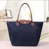 Bolso de Mano Francés Clásico Personalizado con Asa Larga Bordada Bolso de Hombro Bolso para Cosméticos Plegable Gran Capacidad Bolsa de Tote Impermeable