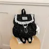 Outono 2026 Novo Estilo Estilo ins Mochila Pequena Bolsa de Ombro Dupla Estrela Mochila Pequena para Estudante Universitária e Trajeto Atacado Bolsas Femininas
