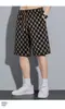 Pantalones Cortos Deportivos de Nuevo Estilo Transfronterizos para Hombre, Shorts Casuales de Verano Sueltos Rectos, Pantalones Cortos de Seda de Hielo Transpirables de Longitud Media para Jóvenes